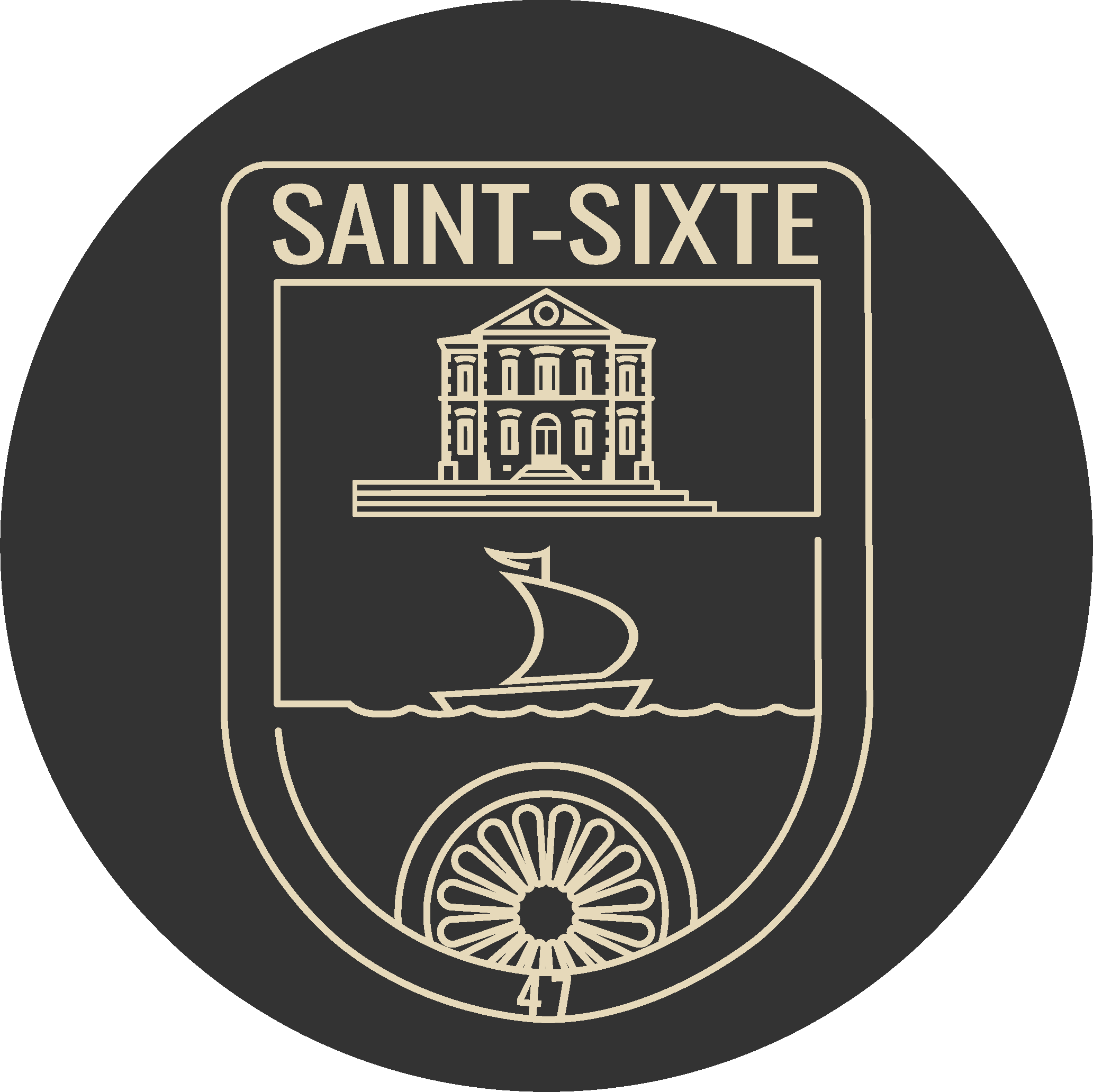 Logo Mairie Saint-Sixte - Site du village de Saint-Sixte