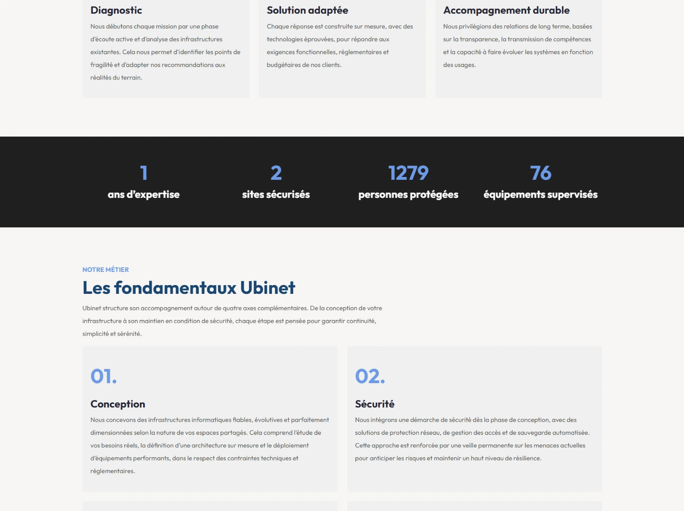 Capture d’écran du site Stockage des Deux Rives, informations sur les espaces de stockage
